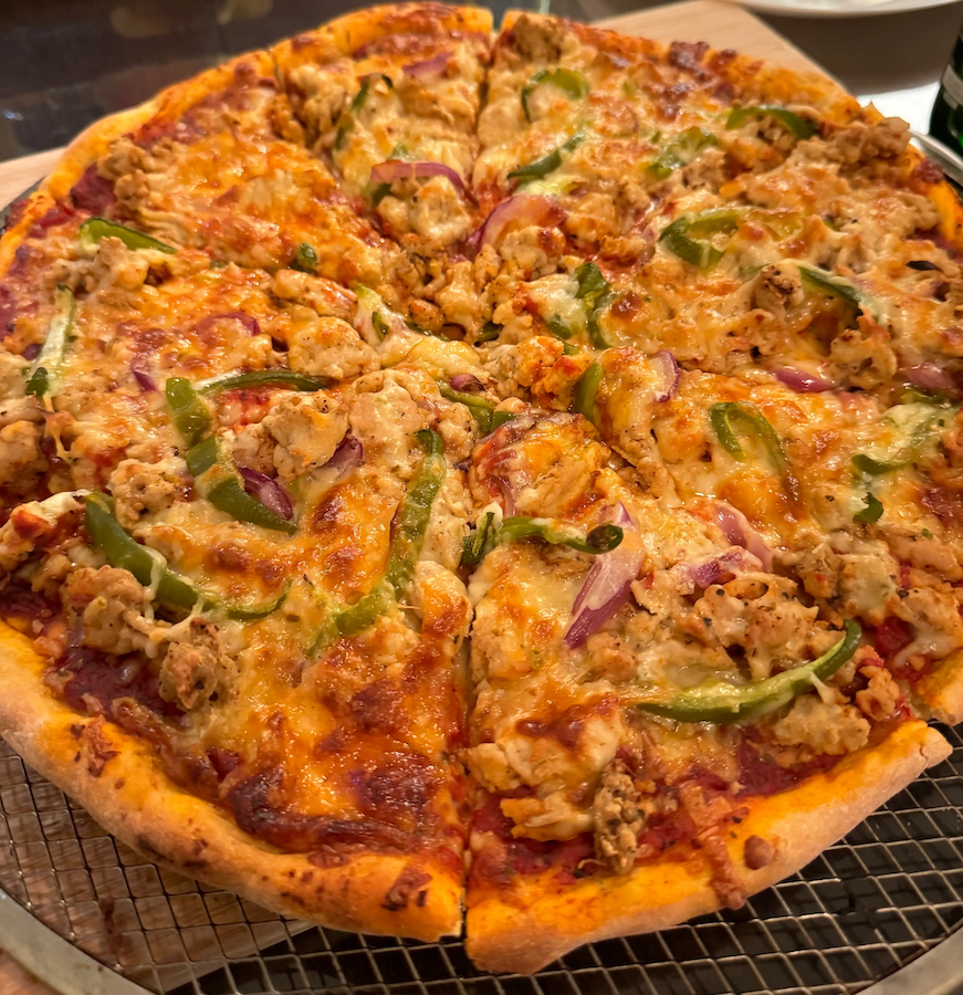 Minced Chicken Pizza